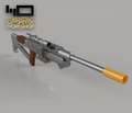 CW Shatter Rifle - 3D Printed Prop Kit