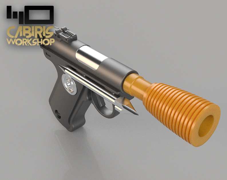 CW 66 Blaster - 3D Printed Prop Kit